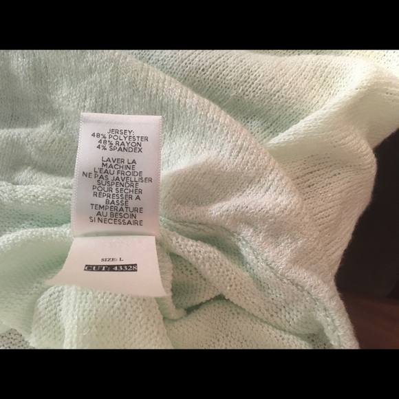 Design Lab Long Sleeve large sweater nwt - Picture 8 of 11